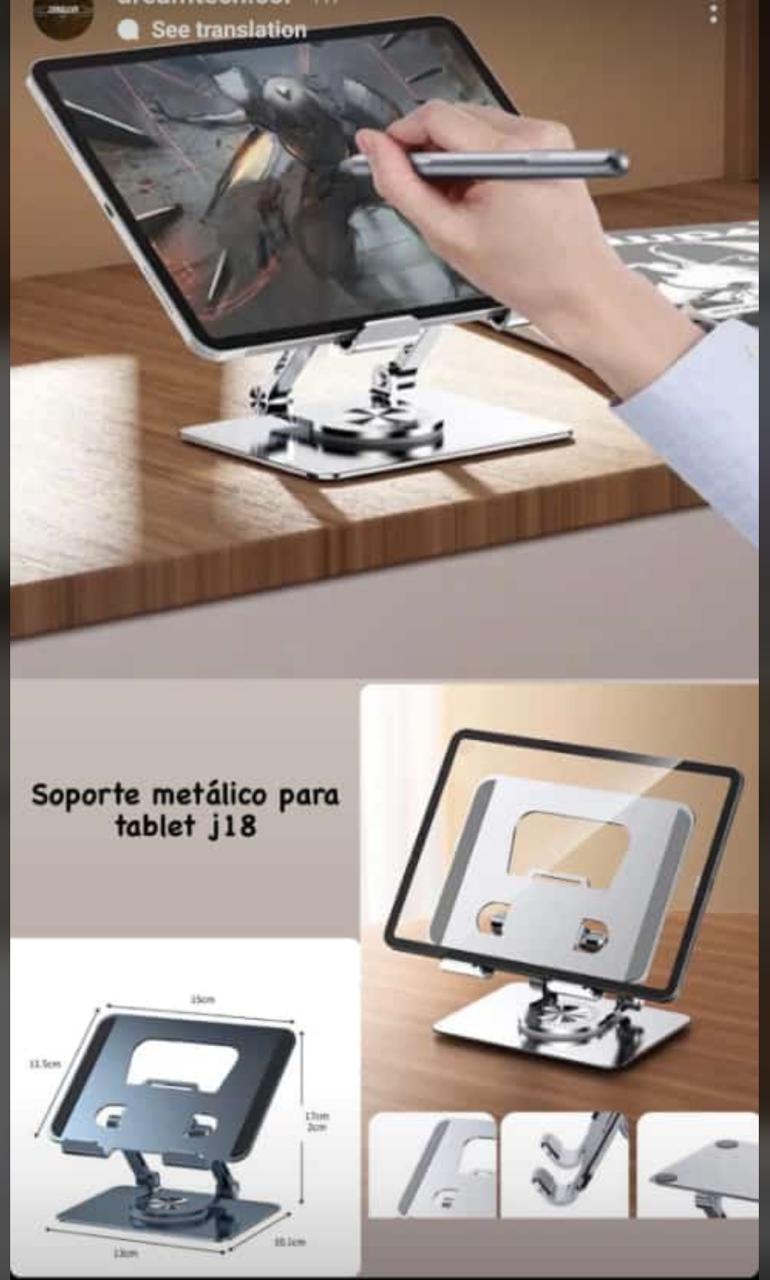 Miniatura 3 de Base Soporte Para Tablet  360°